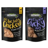  Ekonomično pakiranje: Greenwoods Nuggets 5 x 100 g - Miješano pakiranje: 3 x piletina / 2 x pačetina | shoptok.hr