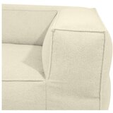 SLOWDOWN Kremno bela vreča za sedenje iz tkanine bouclé Mass Corner 150 Right – | Shoptok.si