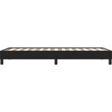 vidaXL posteljni okvir brez vzmetnice črna 80x220 cm žamet | Shoptok.si