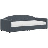  Dnevni krevet s madracem tamnosivi 90 x 200 cm baršunasti | shoptok.hr