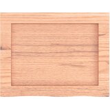  Zidna polica svjetlosmeđa 40x30x(2-4) cm obrađena hrastovina | Eponuda.ba