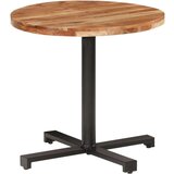 vidaXL bistro stol okrugli Ø 80 x 75 cm od masivnog bagremovog drva Cijene