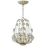 Elstead Tulah Stropna svetilka s 3 lučmi, srebrna, E14, (22098558) Cene