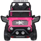  Avto na akumulator Jeep BEAST 4x4 - roza | Shoptok.si