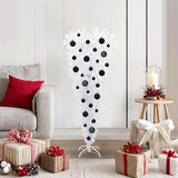  Umjetno božićno drvce s stalakom Bijelo 120 cm PVC i čelik | shoptok.hr