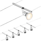 PAULMANN 94442 - KOMPLET 5xGU5,3/10W kompletan sajlni sistem SALT 230V matni hrom | Eponuda.com