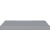 vidaXL plutajuće zidne police 2 kom sive 60 x 23,5 x 3,8 cm MDF | shoptok.hr