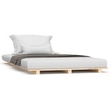  Okvir za krevet 100 x 200 cm od masivne borovine | shoptok.hr