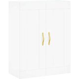  Visoka komoda bijela 69 5x34x180 cm konstruirano drvo | shoptok.hr