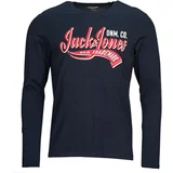 Jack & Jones Majice z dolgimi rokavi JJELOGO TEE LS O-NECK 2 COL AW23 SN