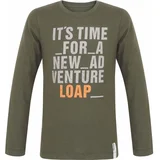 LOAP Boys T-shirt BINUS Green/White/Yellow