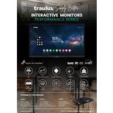 Traulux TX86P interaktivni zaslon na dotik 86" - 4K UHD, Android 13 - - 86 | Shoptok.si