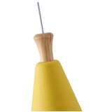  Visilica na sajli SIMPLO 1xE27/15W/230V žute boje, prečnika 20 cm | Eponuda.com