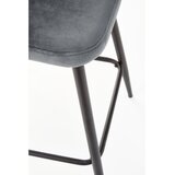 Barska stolica 89x49 cm siva/crna | Eponuda.com