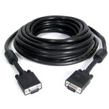 E-green Kabl VGA D-sub M/M 15 m HQ feritno jezgro crni Cene