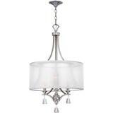 Elstead Lighting Elstead Mime Stropni lestenec s 3 lučmi in več kraki, brušen nikelj, E14, (22098553) | Shoptok.si