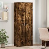 vidaXL visoka omara dimljen hrast 70x35x180 cm inženirski les Cene