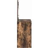  Toaletni stol s ladicama Dimljeni hrast 78,5 x 41 x 135 cm | shoptok.hr