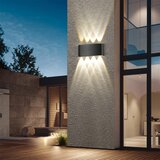  Brilagi - LED spoljašnja zidna svetiljka FLAREBOX LED/8W/230V crna IP65 | Eponuda.com