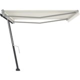  Samostojeća tenda na ručno uvlačenje 450 x 350 cm krem | shoptok.hr