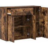  Komoda boja dimljenog hrasta 88x30x70 cm od konstruiranog drva | shoptok.hr