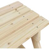  za piknik za 4 djece s otvorom za suncobran od jelovine | shoptok.hr