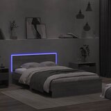  Okvir kreveta s uzglavljem i LED boja hrasta 120x190 cm | shoptok.hr