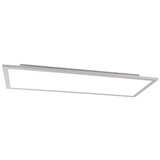 QAZQA Moderna jeklena stropna svetilka z LED 80 cm - Liv Cene
