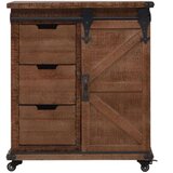 vidaXL Omarica za shranjevanje trden les jelke 64x33,5x75 cm rjava | Shoptok.si