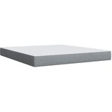  Krevet s oprugama i madracem svjetlosivi 180x200 cm od tkanine | shoptok.hr