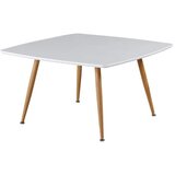 Venture Home Plaza klub stolić 80 × 80 cm, bijeli | shoptok.hr