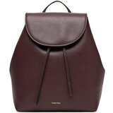 Calvin Klein Nahrbtnik Foil Logo Flap Backpack LV04F3297G Bordo rdeča Cene