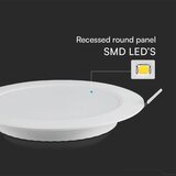  led ugradna svetiljka samsung čip LED/24W/230V 4000K pr. 29,4 cm bela | Eponuda.com