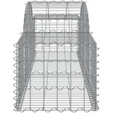  Lučne gabionske košare 9 kom 200x50x40/60 cm pocinčano željezo | Eponuda.ba
