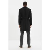 Trendyol Black Men's Belted Coat | shoptok.hr