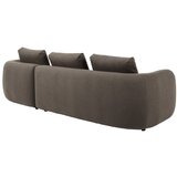 Bonami Selection Siva/smeđa kutna garnitura od bouclé tkanine (s lijevim kutom) Imola – | shoptok.hr