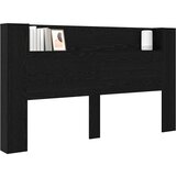  Uzglavlje Crni hrast 180 x 17 x 104 5 cm Konstruirano drvo | shoptok.hr