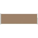 Zložljivo stransko senčilo Taupe 600 x 160 cm Poliester, (5000247761) | Shoptok.si