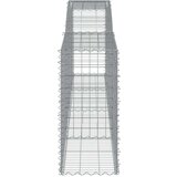  Obokane gabion košare 20 kosi 400x50x100/120cm pocinkano železo, (20758269) | Shoptok.si