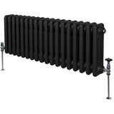 Monster tradicionalni radiator s 3 stebri - 300 x 832 mm - črn, (21569864) Cene