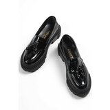 Capone Outfitters Loafer Shoes - Black - Flat Cene'.'