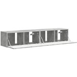 TV zidni ormar Zidne 2 pcs Beton 78,5 x 31 x 29,5 cm | shoptok.hr
