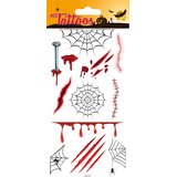 Grupo ZAČASNE TETOVAŽE ZA NOČ ČAROVNIC TELERANE IN BRAZGOTINE, (21241257) | Shoptok.si