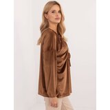 Italy Moda Blouse-DHJ-BZ-19902.49P-light brown | shoptok.hr