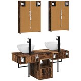  Set ormarića za kupaonicu 5 pcs Staro drvo 43 x 11,5 x 60,5 cm | shoptok.hr
