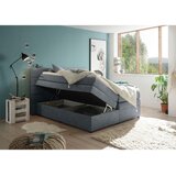 MID.YOU POSTELJA BOXSPRING 180 cm x 200 cm , tekstil antracit | Shoptok.si