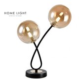 Bb Link Stona lampa 2*G9 Crna/Bakar TALIA 46 u