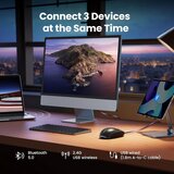 Ugreen brezžična miška 5000 DPI 2.4G+BT - črna, (21161990) | Shoptok.si