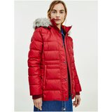 Tommy Hilfiger Red Women's Down Winter Jacket - Women | Shoptok.si
