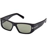 Tom Ford Andres FT0986 01N ONE SIZE (56) Črna/Zelena Cene